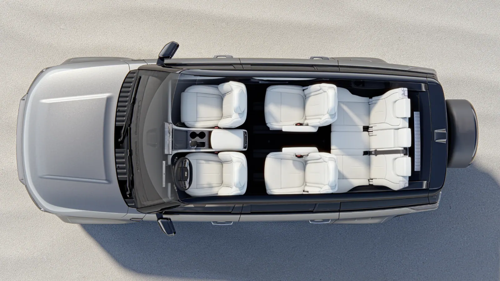 Arquitectura de gran SUV